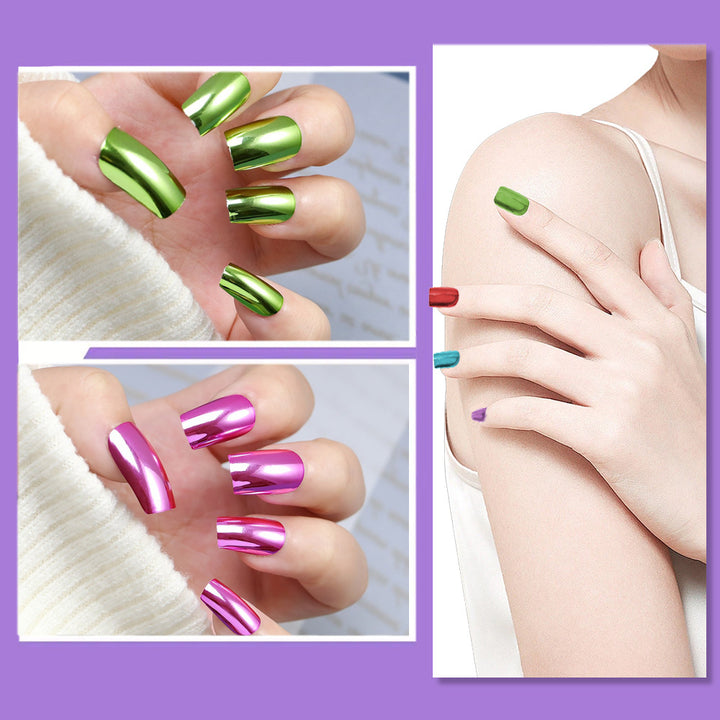 Luxus Metallic Nagel Wraps Karnz