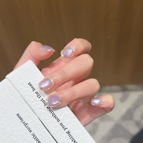 Hochwertige Kunstnagelspitzen mit Schimmerndem Effekt Karnz