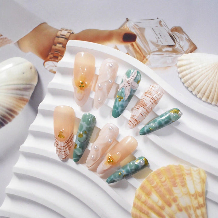 Künstlerisches 3D Nagelkunstset Karnz
