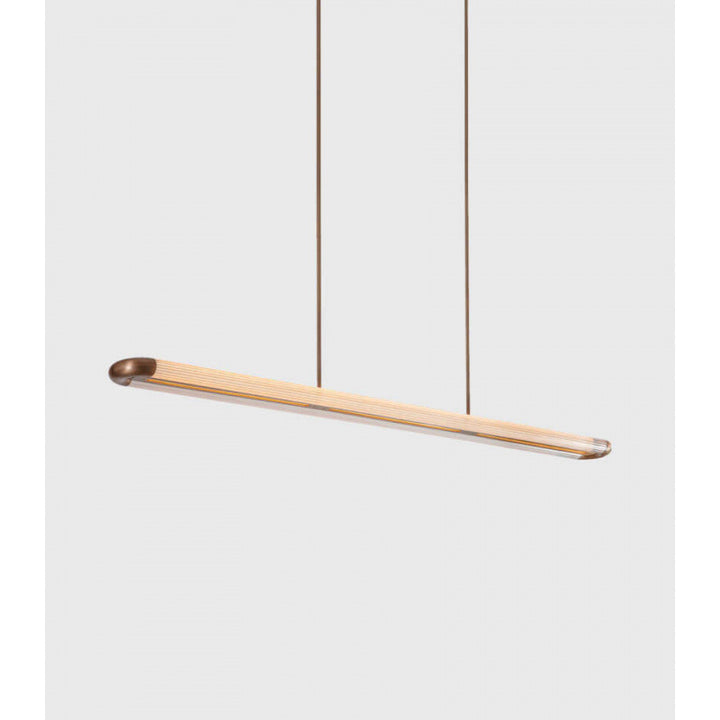 Minimalistische lineare hängende Leuchte