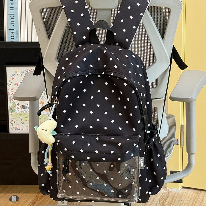 Niedlicher Sternenbedruckter Freizeit-Rucksack Karnz