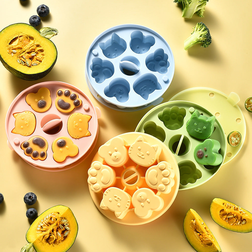 Silikon-Eiswürfelform mit Tierischen Motiven Karnz 1786711398