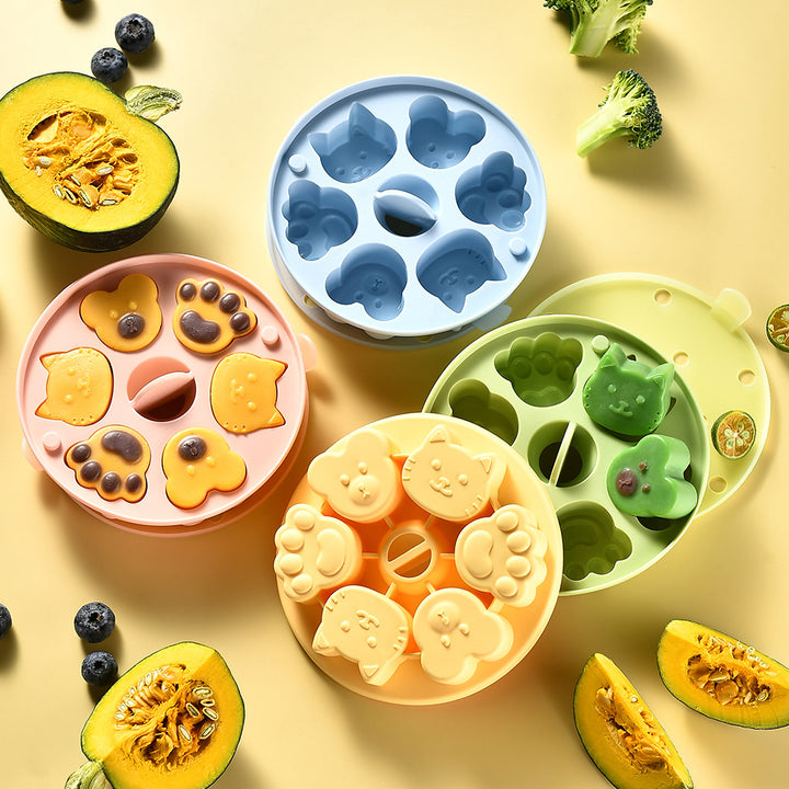 Silikon-Eiswürfelform mit Tierischen Motiven Karnz 1786711398