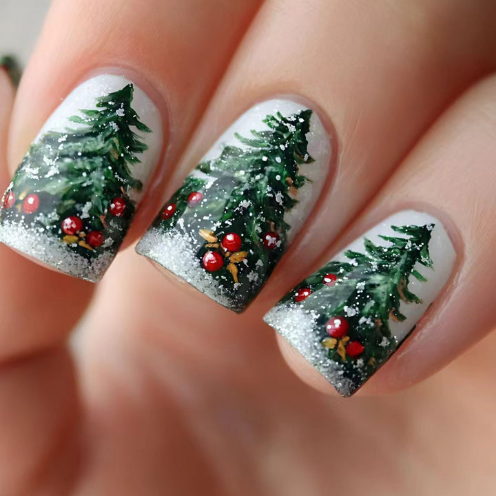 Weihnachtskunstnägel Karnz