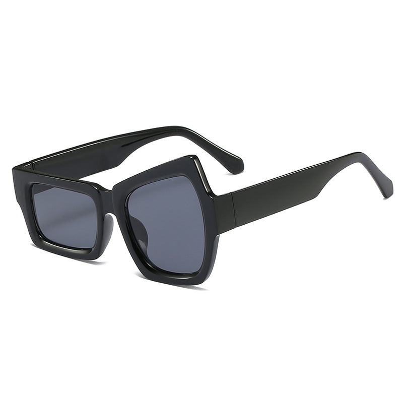 Damen quadratische Sonnenbrille mit modernem, minimalistischem Design Karnz