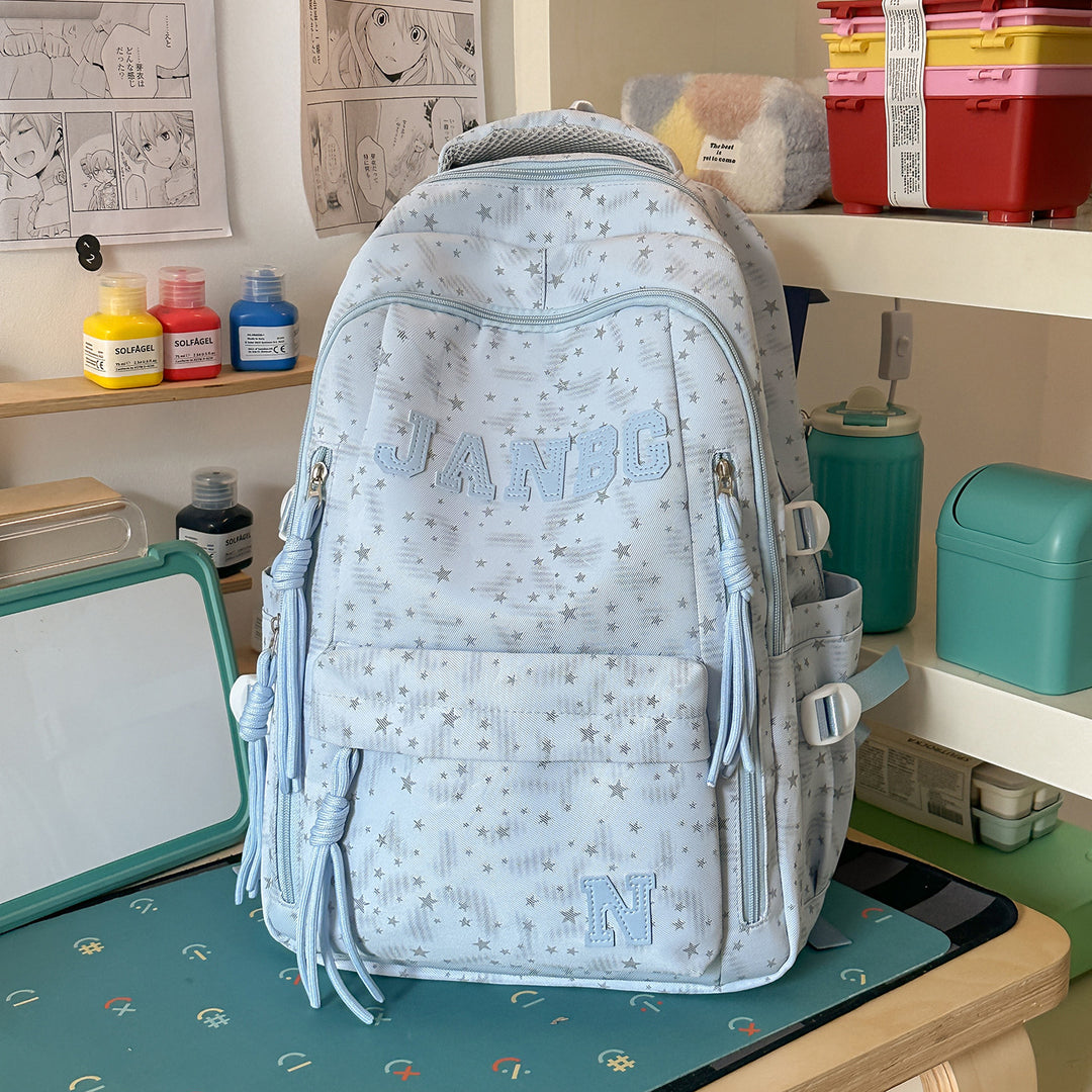 Stylischer Rucksack mit Sternmuster Karnz
