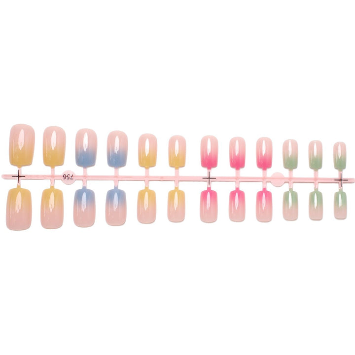 Ombre Gradient Press-On Nägel Karnz