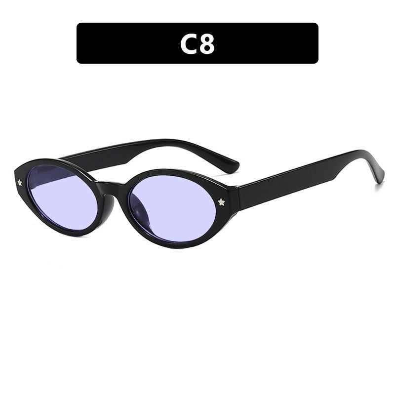 Damen Cat-Eye Sonnenbrille mit elegantem Tragetaschen-Design Karnz