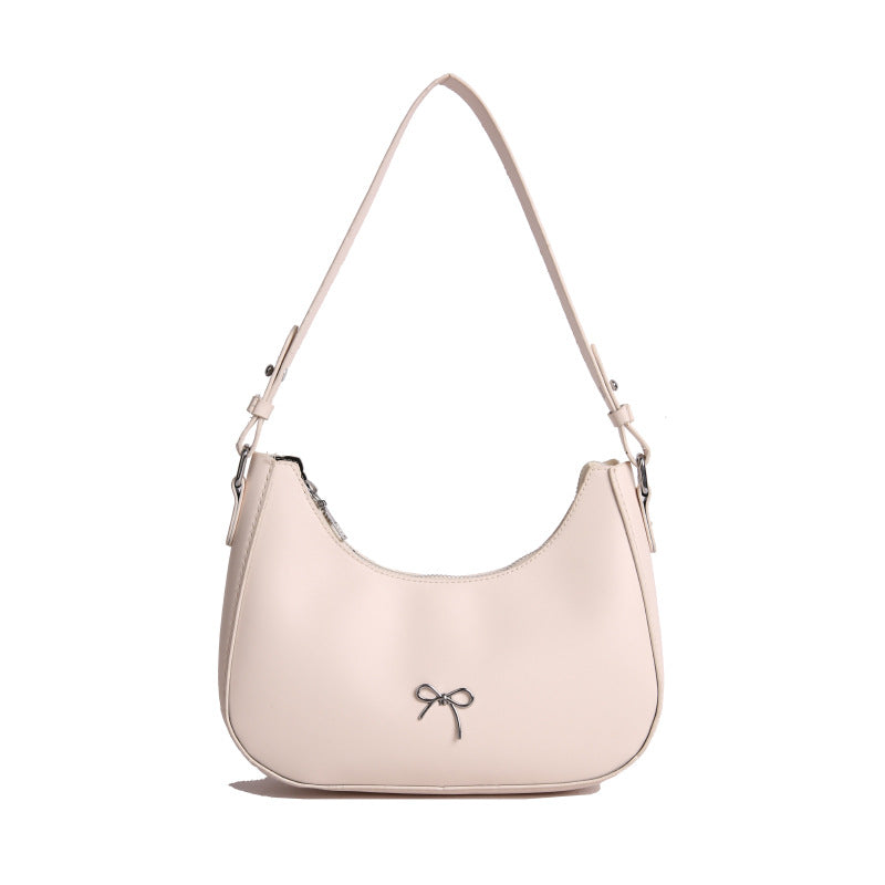 Stylische Bow Detail Schultertasche Karnz