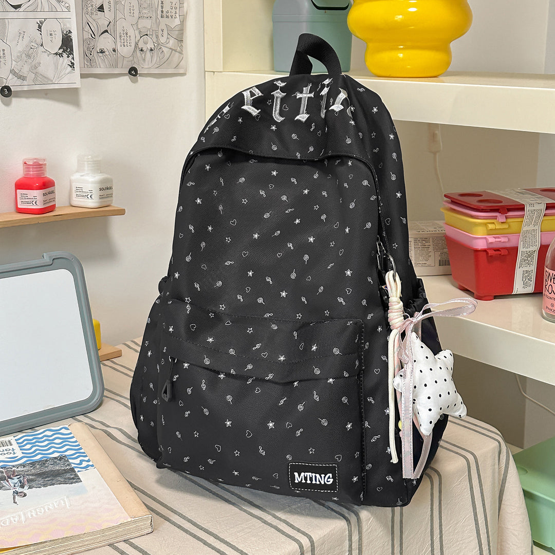 Stylischer gemusterter Rucksack Karnz 1791205199