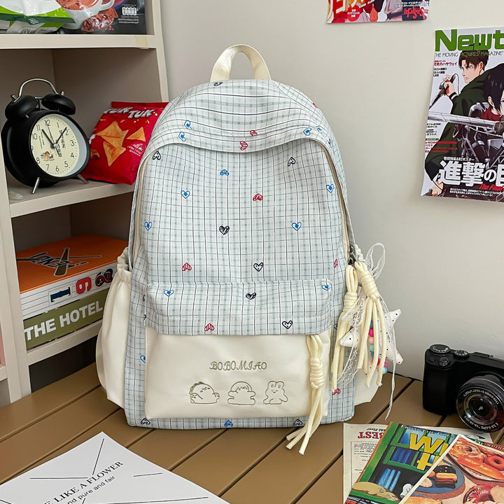 Fun Herz Druck Freizeit Rucksack Karnz