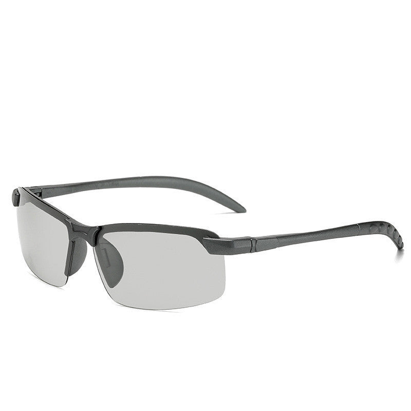 Herren Sportliche Sonnenbrille mit polarisierten Gläsern und flexiblem Rahmen Karnz