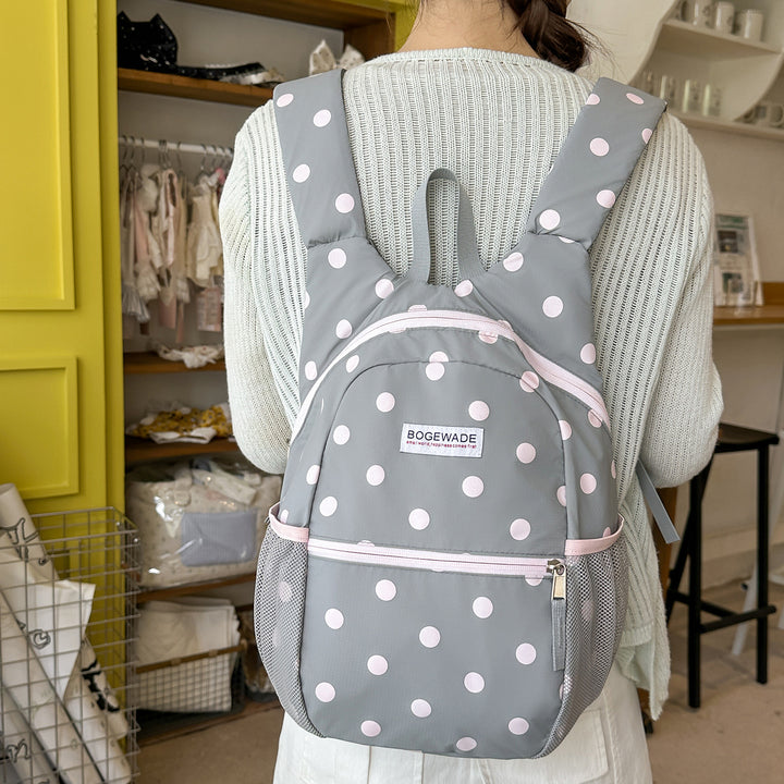Fun Punktmuster Rucksack Karnz