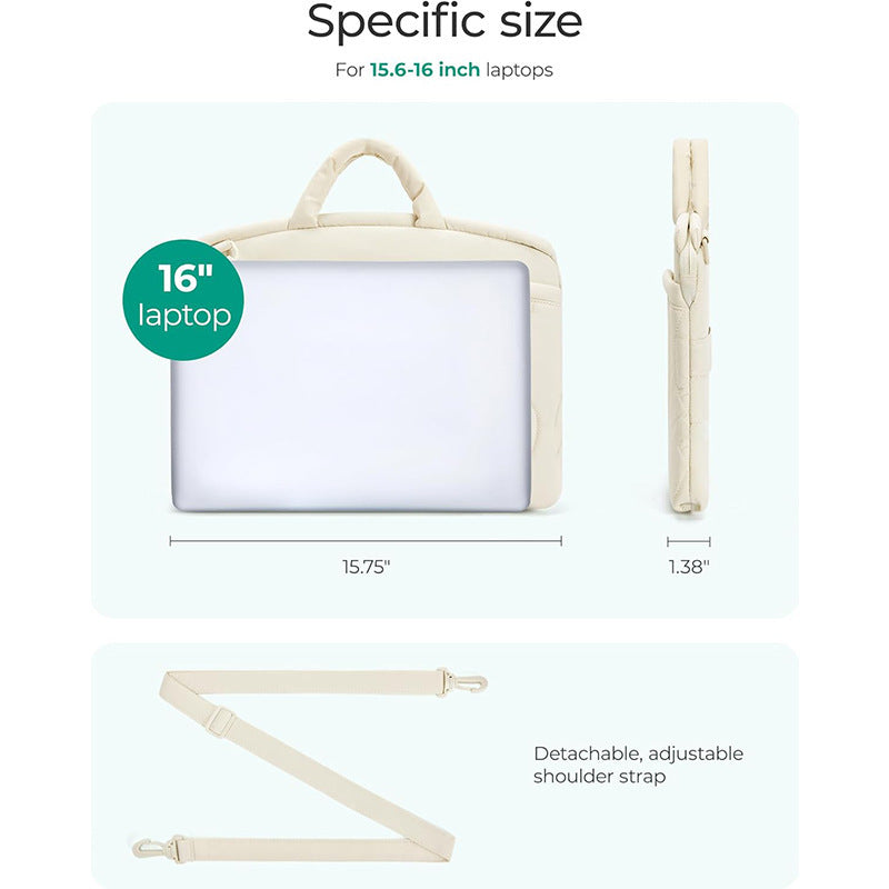 Gepolsterte Laptoptasche mit Modischem Design Karnz