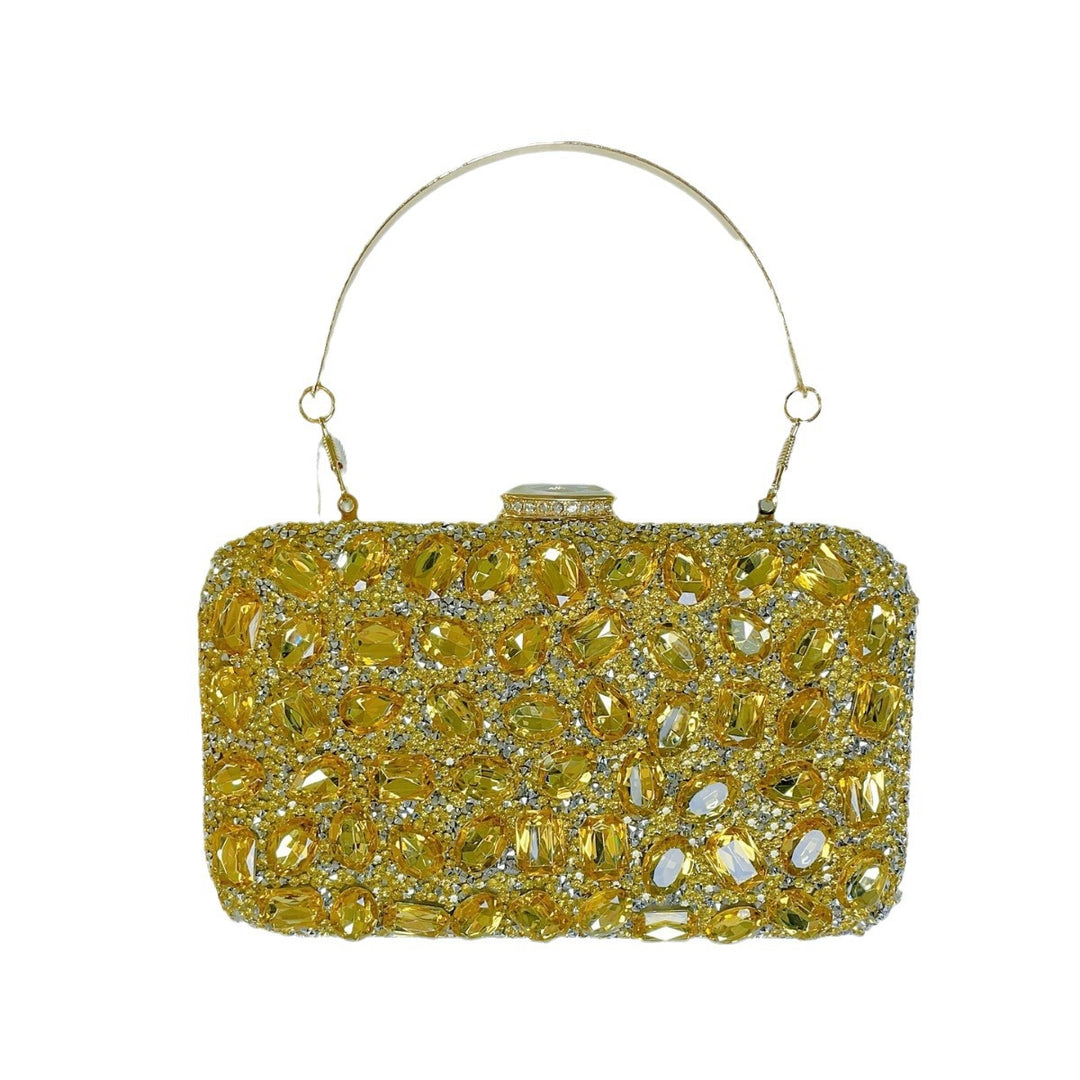 Glamouröse Bejeweled Abend Clutch