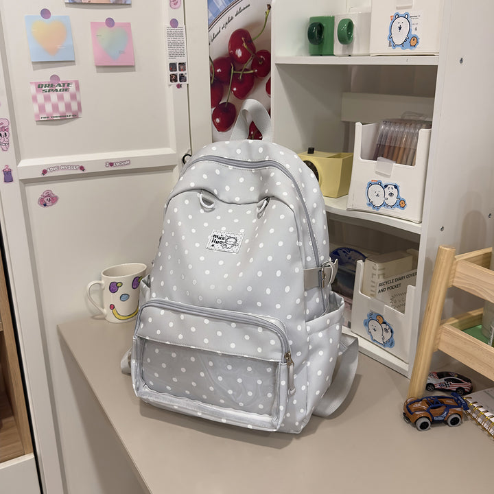 Polka-Dots-Design-Rucksack Karnz