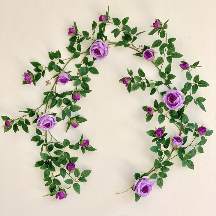 Künstliche Blumen Wand Girlande