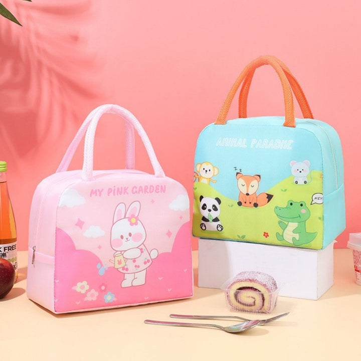 Spaß Tier-Themen Isolierte Lunch-Tasche Karnz