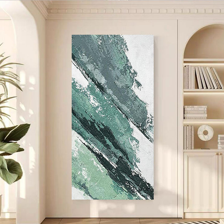 Elegante abstrakte Leinwandkunst für Zuhause
