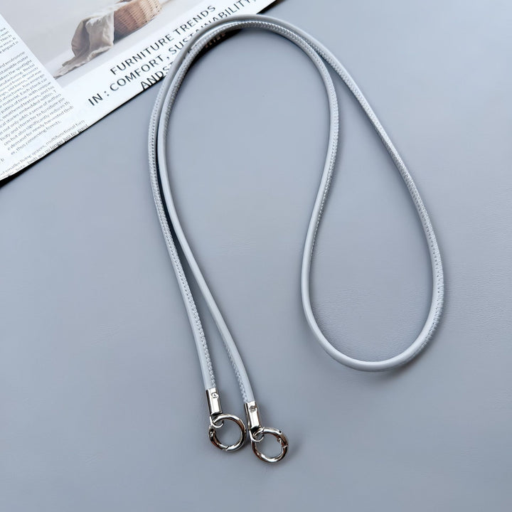 Premium Doppelring-Lederumhängeband Karnz