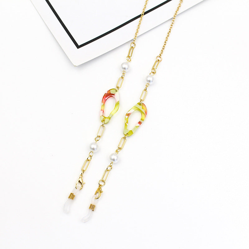 Dekorative Statement Brillen Kette Karnz