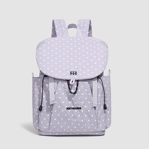 Polka Dot gemusterter Kordelzug-Rucksack