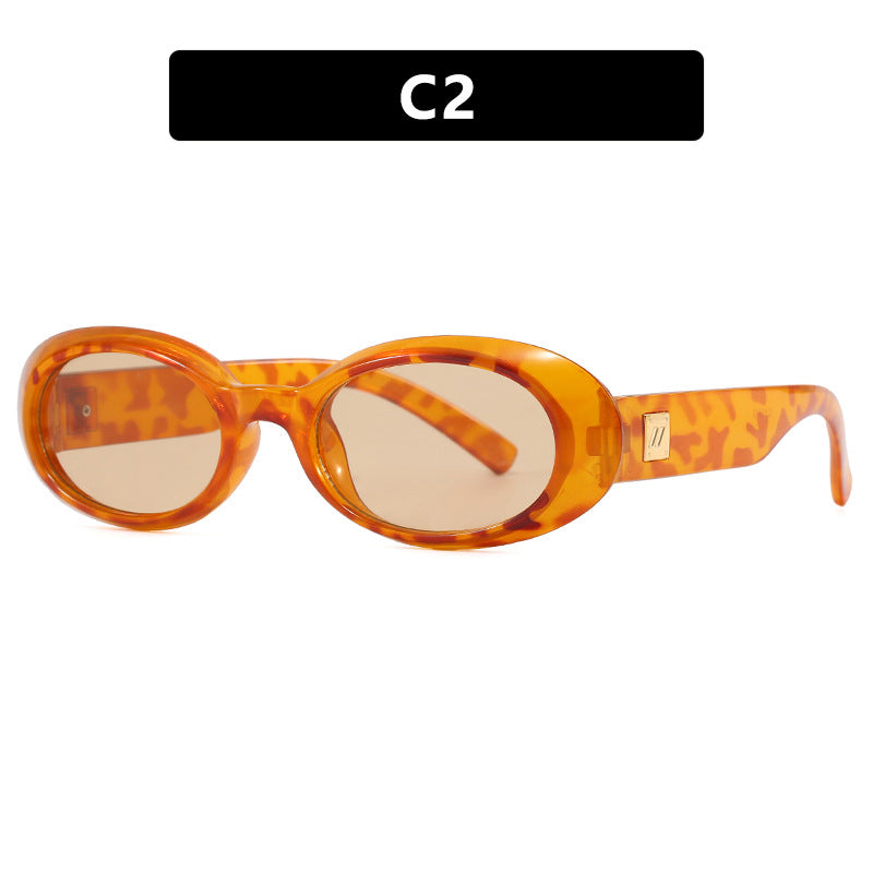 Damen exklusive Sonnenbrille im eleganten Ovaldesign Karnz