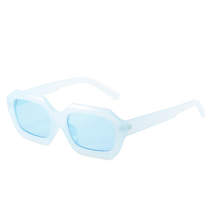 Damen modische Sonnenbrille im einzigartigen achtkantigen Design Karnz