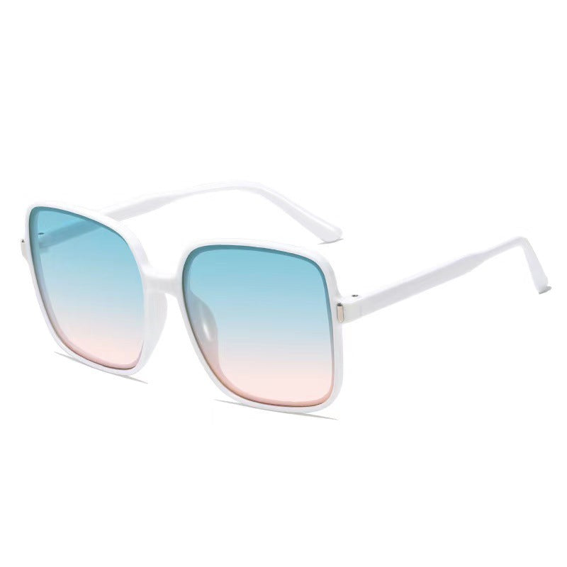 Oversized Retro Quadratische Sonnenbrille Karnz