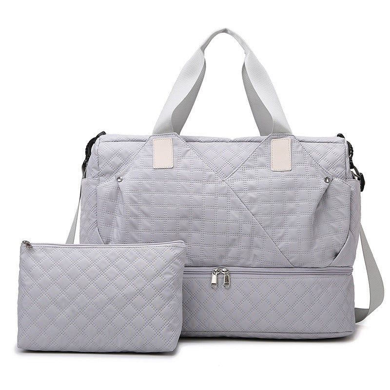 Gestepptes Multitasking-Reise-Duffle-Bag Karnz