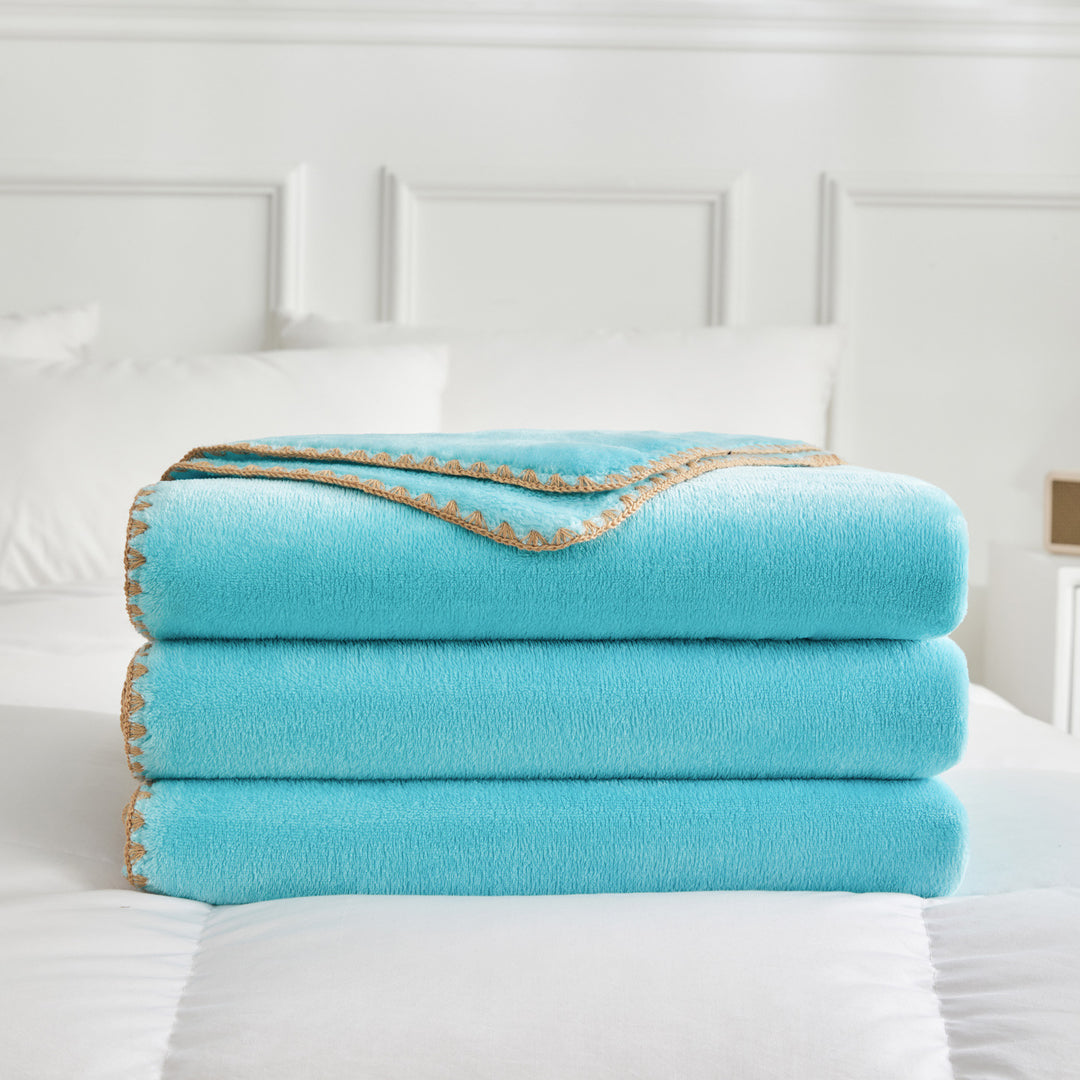 Ultraweiches Fleece-Wurfdecke