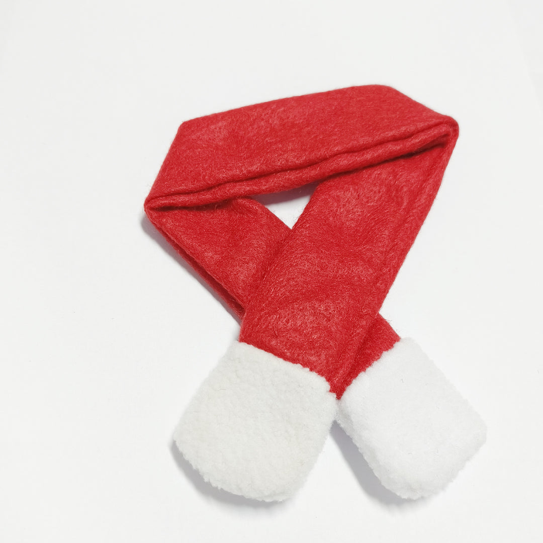 Weihnachtsmütze und Schal Set