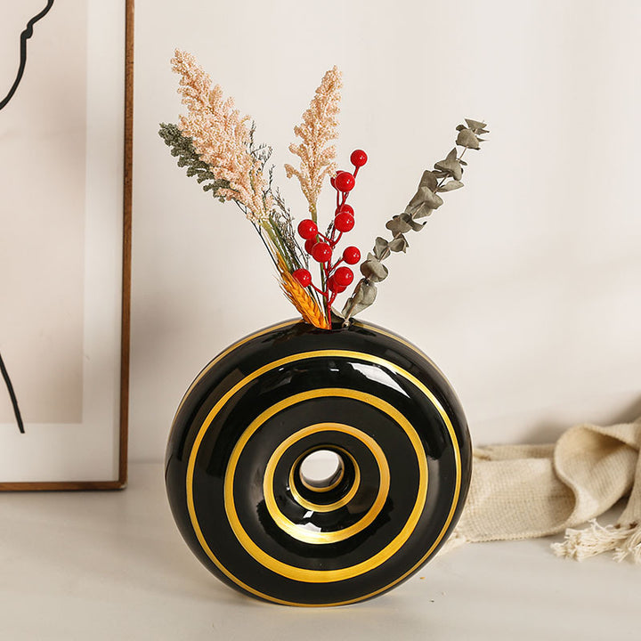 Moderne und stilvolle Keramikvase Karnz