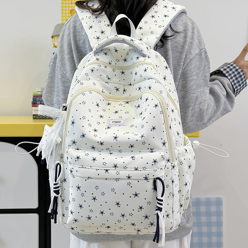 Fun Star-beschmückter Studentenrucksack Karnz