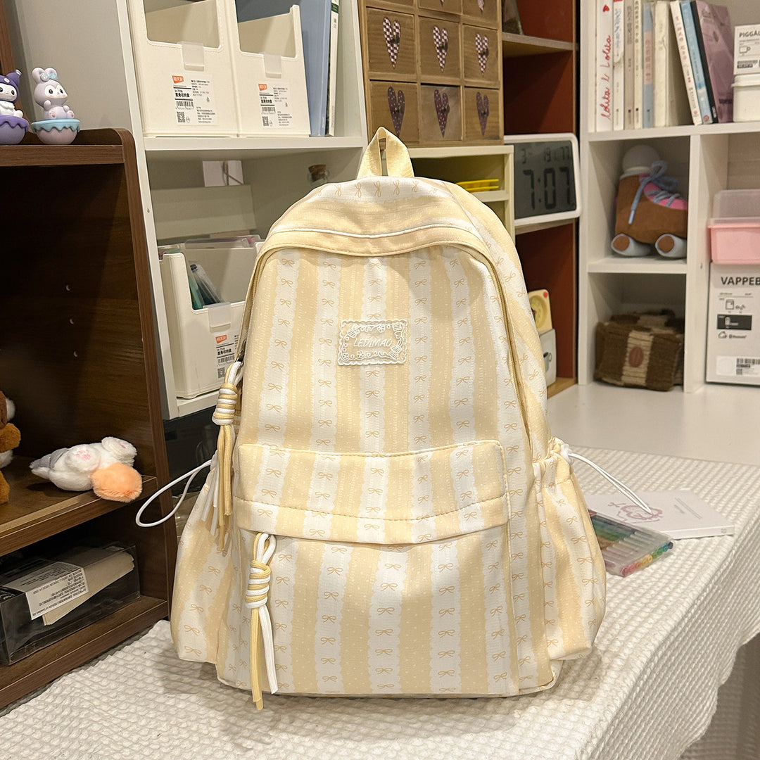 Stilvolle dekorative Schleifen-verzierte Rucksack Karnz