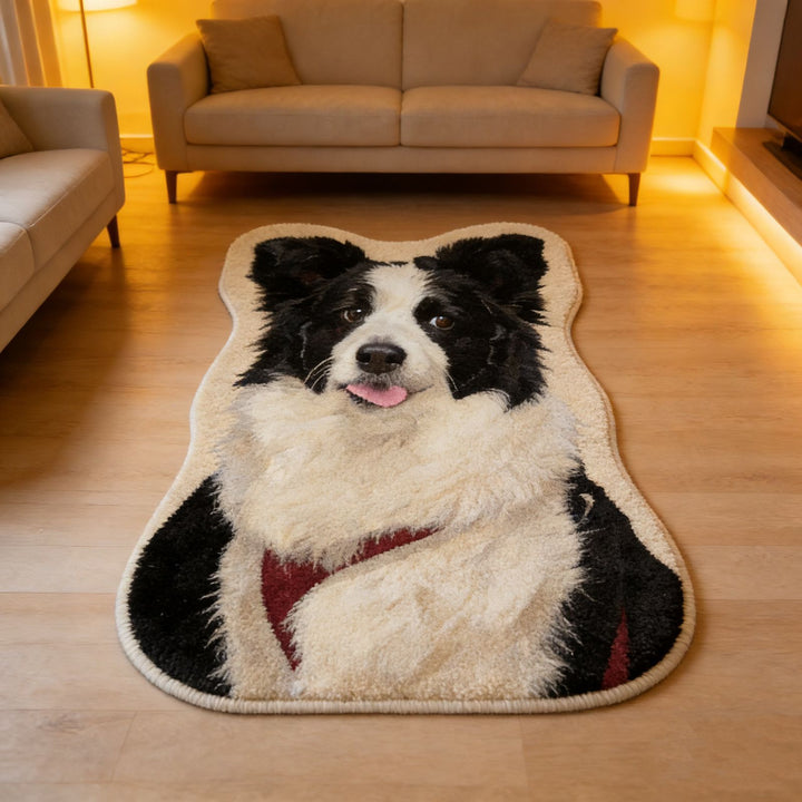 Cartoon Hund Thema Teppich