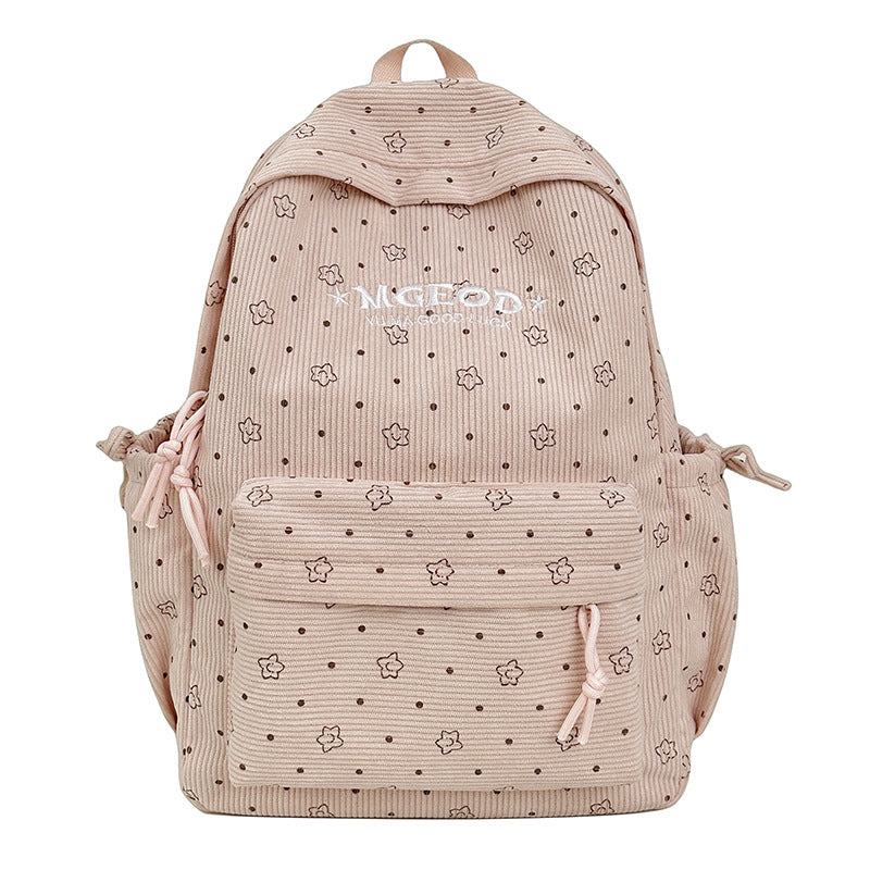 Stylische Blumenmuster-Rucksack