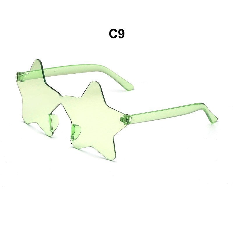 Damen Star-Shaped Sonnenbrille Karnz