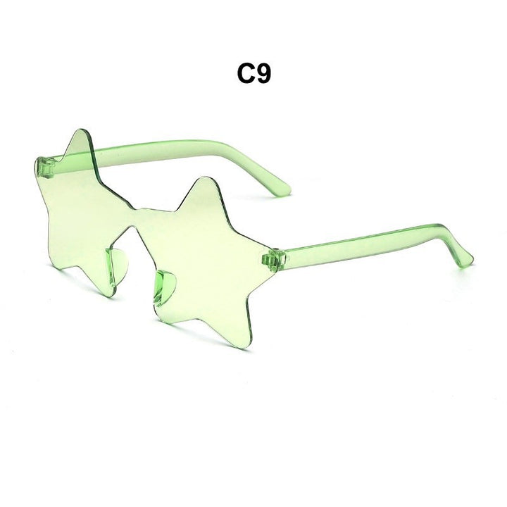 Damen Star-Shaped Sonnenbrille Karnz