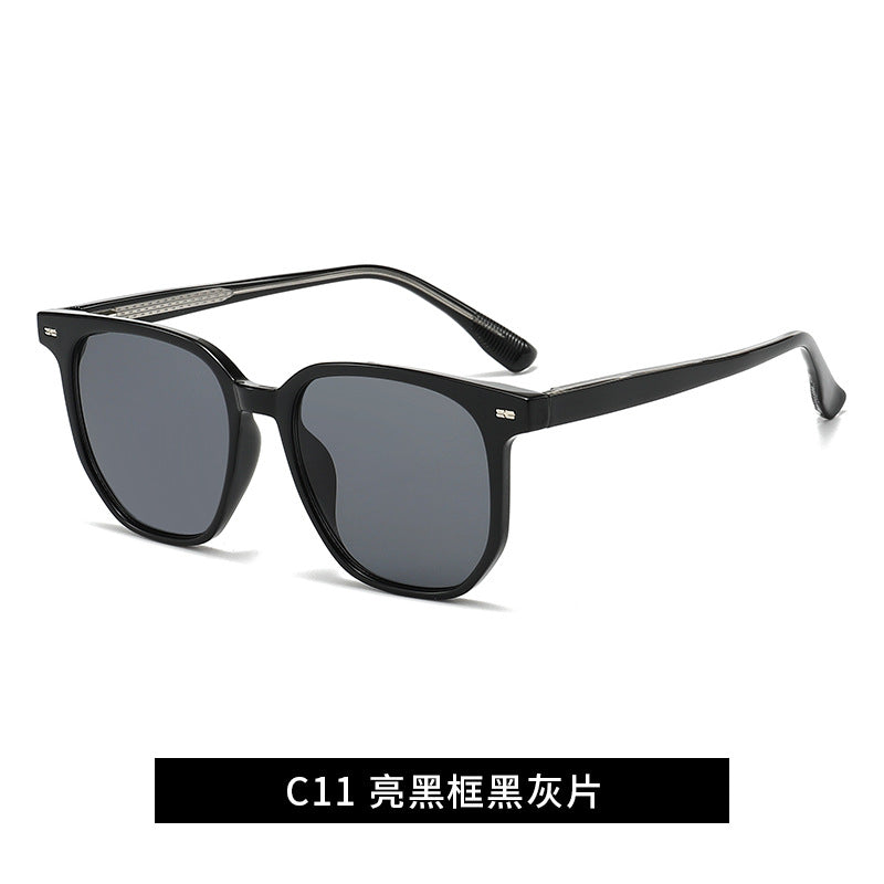 Damen Sonnenbrille im modernen quadratischen Rahmen Karnz