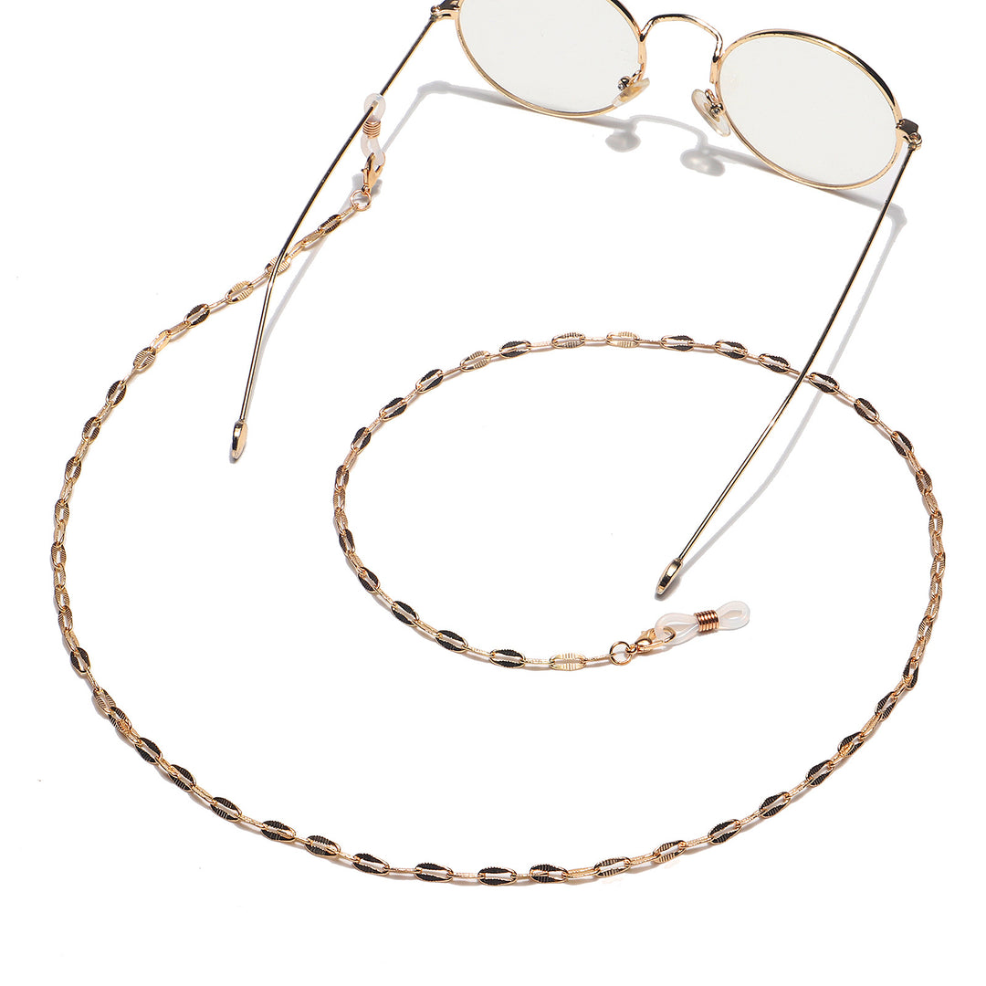 Elegante Mode Brillen Kette Karnz