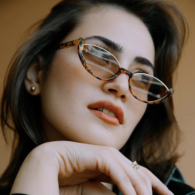 Damen elegante Sonnenbrille im stilvollen Katzenauge-Design Karnz