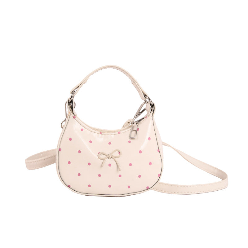 WoCharming Polka Dot Crossbody Handtasche Karnz