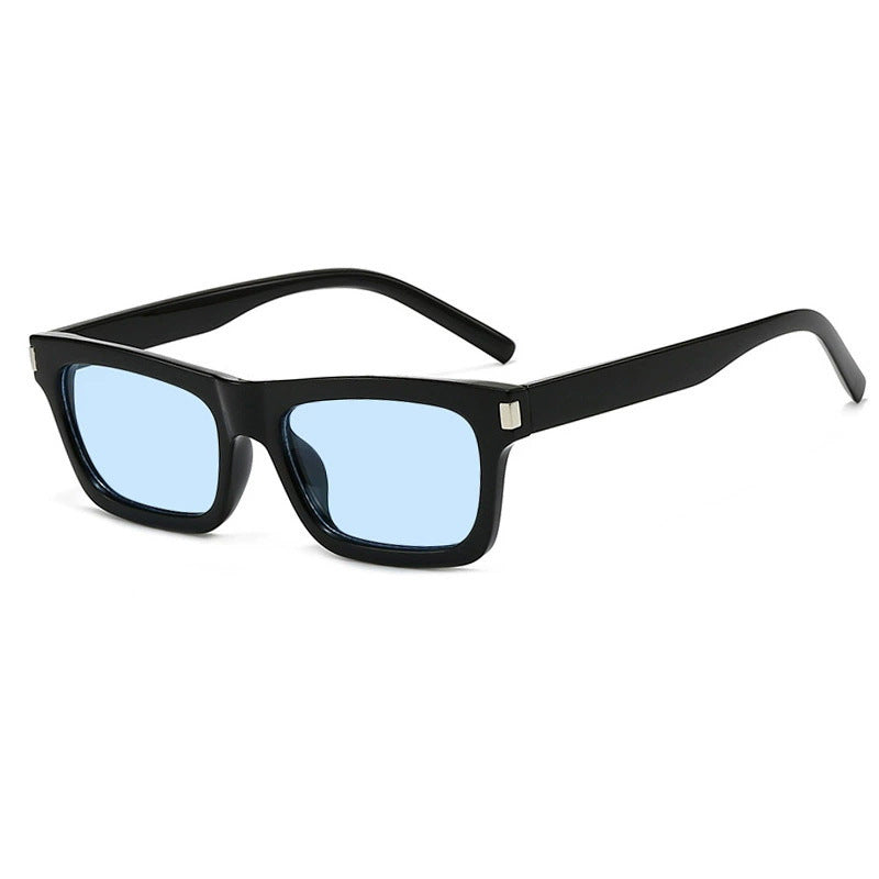 Damen quadratische Sonnenbrille mit transparenten Gläsern und stilvollem Design Karnz