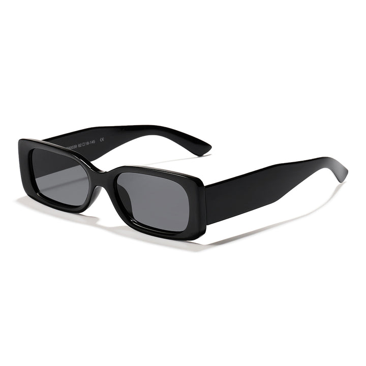Damen modische Sonnenbrille mit extravagantem quadratischen Rahmen Karnz