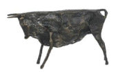 Moderne Künstlerische Bullen Skulptur