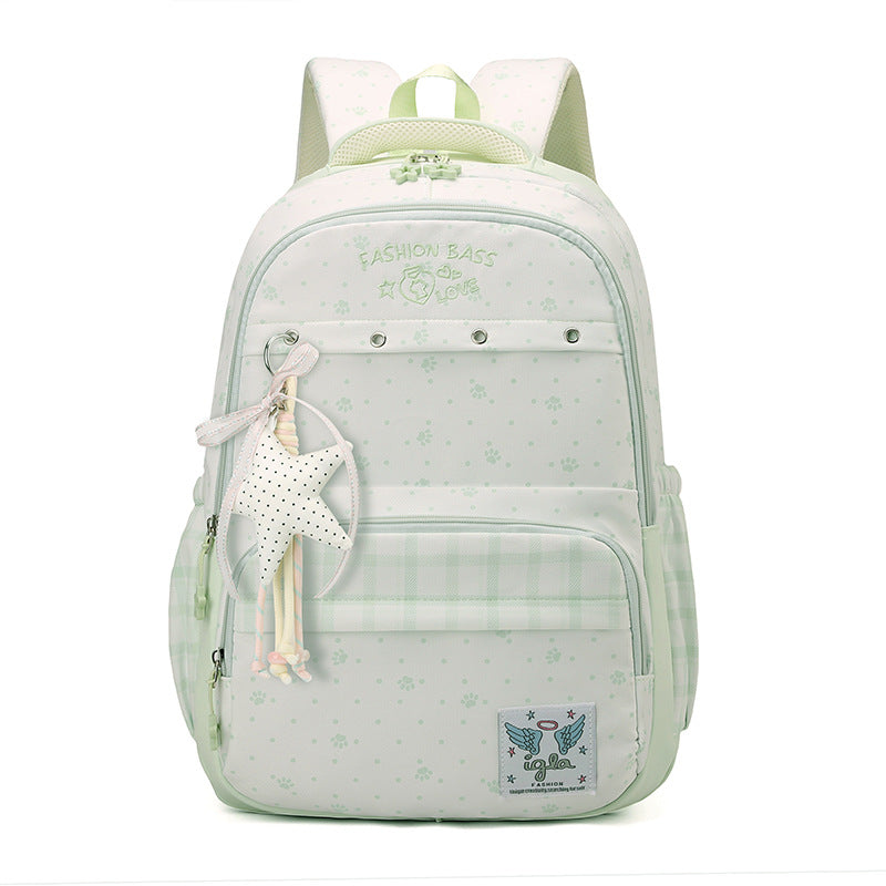 Dekorative Blumenmuster Rucksack Karnz
