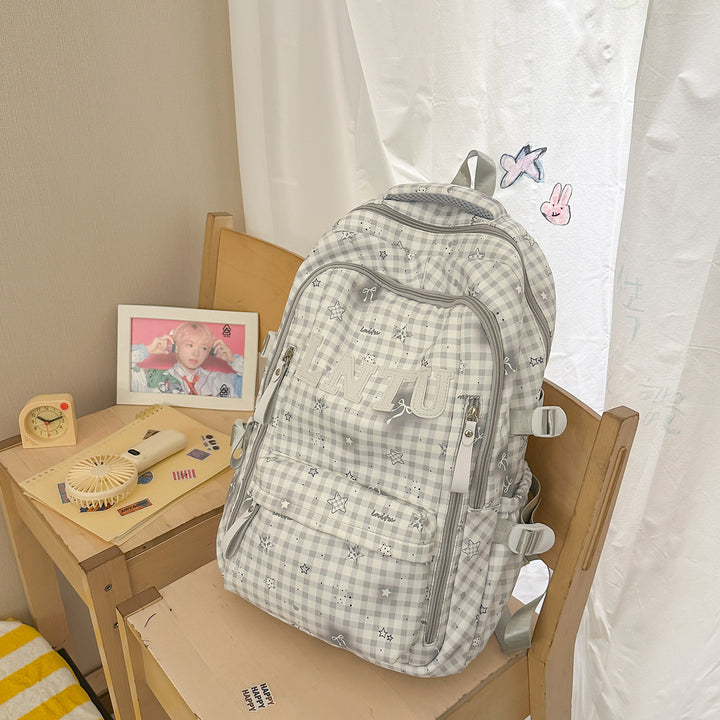 Verspielter Rucksack mit Mehrfachfächern Design Karnz