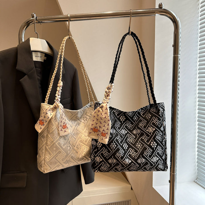 Elegante gemusterte Tragetasche Karnz