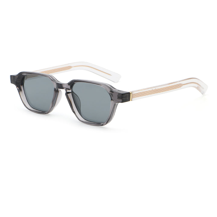 Damen Sonnenbrille im besonderen Design mit eckigen Gläsern Karnz
